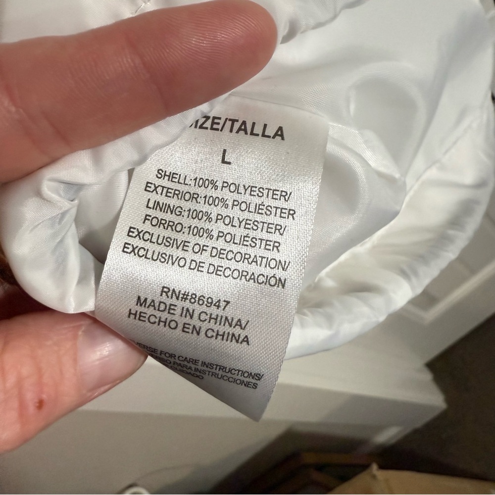 Polaroid White Mesh Jacket - Picture 6 of 7